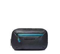 PIQUADRO - Neceser Impermeable Tejido Resistente - Hombre - Negro