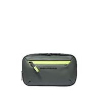 PIQUADRO - Neceser Impermeable Tejido Resistente - Hombre - Verde