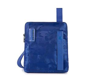 PIQUADRO P16, Bolsa de Transporte para iPad para Hombre, Turquesa, Talla única