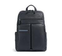 Piquadro Paavo | Mochila | azul | 15 L | cuero de vaca graneado
