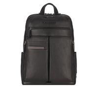 Piquadro Paavo | Mochila | negro | 15 L | cuero de vaca graneado
