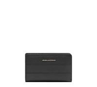 Piquadro - Patricia Bifold Wallet - Accessories - Mujer - Negro - ONE SIZE -