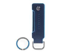 Piquadro- Pc 7089B2 Llavero de cuero- Accessories- unisex- Azul- ONE SIZE- Pc 7089B2 Llavero de cuero