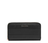 Piquadro - Pd 1515W140Rn Monedero Grande con Cremallera - Accessories - Mujer - Negro - ONE SIZE -