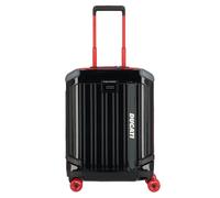 Piquadro Piquadro x Ducati 4 ruedas Carro de la cabina 55 cm negro
