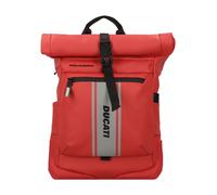 Piquadro Piquadro x Ducati Mochila urbana 44 cm Compartimento para el portátil rojo
