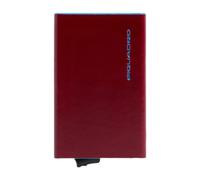Piquadro - Tarjetero Automático Blue Square Metal - Hombre - Rojo