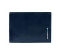 Piquadro - Portafoglio uomo con porta documenti in pelle - Accessories - Hombre - Azul - ONE SIZE -