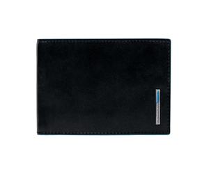 Piquadro - Portafoglio uomo con porta documenti in pelle - Accessories - Hombre - Negro - ONE SIZE -