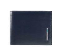 Piquadro- Portafoglio uomo con porta spiccioli in pelle- Accessories- Hombre- Azul- ONE SIZE- Portafoglio uomo con porta spiccioli in pelle