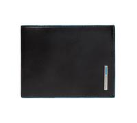 Piquadro - Portafoglio uomo con portamonete in pelle - Accessories - Hombre - Negro - ONE SIZE -