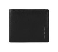 Piquadro - Portafoglio uomo in pelle - Accessories - Hombre - Negro - ONE SIZE -