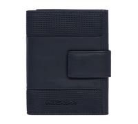 Piquadro PQ-Earth Cartera Bloqueo RFID Piel natural 8 cm negro