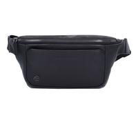 Piquadro Riñonera Cuadrada Negra Piel 31 cm negro