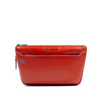 Piquadro - Riñonera Plana Expandible - Bags - Mujer - Rojo - ONE SIZE -