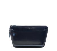 Piquadro - Riñonera Plana Extensible - Bags - Mujer - Azul - ONE SIZE -