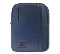 Piquadro Russel Bolsa de hombro Piel 27 cm azul