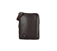 Piquadro Russel Bolsa de hombro Piel natural 27 cm marrón
