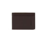 Piquadro Russel Cartera Bloqueo RFID Piel natural 13 cm marrón