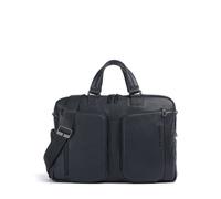Piquadro S134 Maletín azul oscuro, cuero, unisex