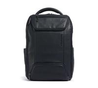 Piquadro S134 | Mochila | azul | 13 L | cuero de vaca graneado