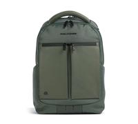 Piquadro S136 Mochila verde oscuro, nylon, unisex, 13L
