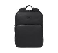 Piquadro Modus Mochila de día Piel natural 37 cm Compartimento para laptop negro