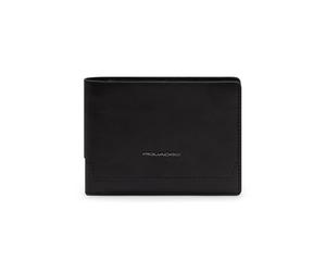 Piquadro Solm Cartera Bloqueo RFID 12.5 cm negro