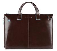 Piquadro Square Carpeta 42 cm caoba