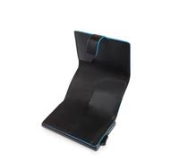 Piquadro - Tarjetero automático Atlas para Hombre - Metal y Piel - Protección RFID, 2 Compartimentos Interiores, 1 Ranura para Tarjetas - Negro - Hombre