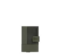 Piquadro - Tarjetero Automático - Hombre - Verde | Protección antifraude RFID, Alojamiento tarjetas, Uso diario, Diseño elegante
