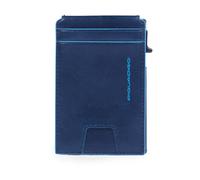 Piquadro - Tarjetero Pop-up con Ventana para Identificación Desplegable - Accessories - unisex - Azul - ONE SIZE -