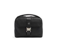 Piquadro Tebe Bolsa de hombro Piel natural 24 cm negro
