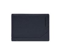 Piquadro Than Cartera Bloqueo RFID Piel natural 12.5 cm negro