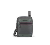Piquadro trakai bolso bandolera para hombre, material reciclado, verde