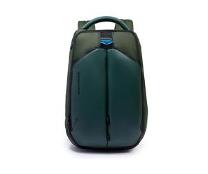Piquadro - Travel backpack for laptop 14 - Bags - unisex - Verde - ONE SIZE -