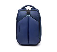 Piquadro Mochila de viaje para portátil 17,3" Unisex tela/material bio-based azul