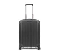 Piquadro - PQ-Light Trolley de Cabina de 4 Ruedas 55 cm - Policarbonato Ligero - Color Negro Mate - Equipaje de Mano