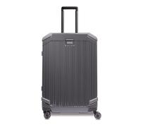 Piquadro - Trolley Grande en Policarbonato - Unisex - Color Gris | 4 Ruedas, Rígido, 46x69x27 cm, Volumen extra, Elegante y Profesional, Asa telescópica