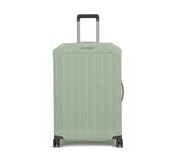 Piquadro- Trolley medio 4 ruote in policarbonato- Suitcases- unisex- Verde- ONE SIZE- Trolley medio 4 ruote in policarbonato