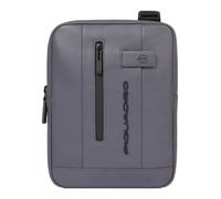 Piquadro Urban Bolsa de hombro Piel natural 22 cm gris