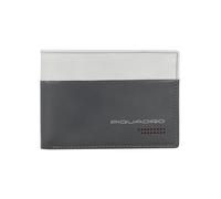 Piquadro Urban Cartera Bloqueo RFID Piel natural 13 cm gris