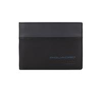 Piquadro Urban Cartera Piel natural 13 cm negro