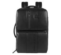 Piquadro Mochila Urban Piel 44 cm Compartimento para portátil negro