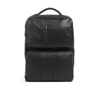 Piquadro Urban | Mochila | negro | 19 L | cuero de vaca de grano fino