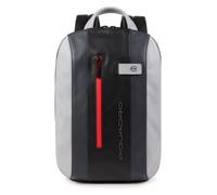Piquadro Urban Mochila urbana Piel natural 39 cm Compartimento para el portátil gris