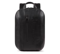 Piquadro - Zaino mini in pelle - Bags - Hombre - Negro - ONE SIZE -