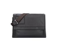 Piquadro Vibe Maletín Mensajero Piel natural 41 cm Compartimento para el portátil marrón