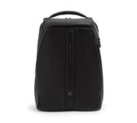 Piquadro Victor Mochila de día Piel natural 40 cm Compartimento para laptop negro