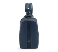 Piquadro Victor Piel natural 30 cm azul